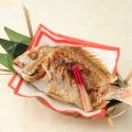 お祝いに使う焼鯛のイメージ