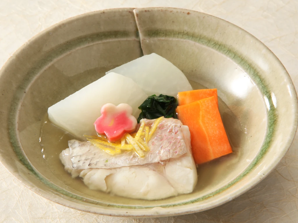 鯛と聖護院大根の柚子あんかけ鍋イメージ